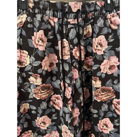Women's Urban Outfitters Floral Jogger Pants Size Small Multicolor Casual - Picture 3 of 4